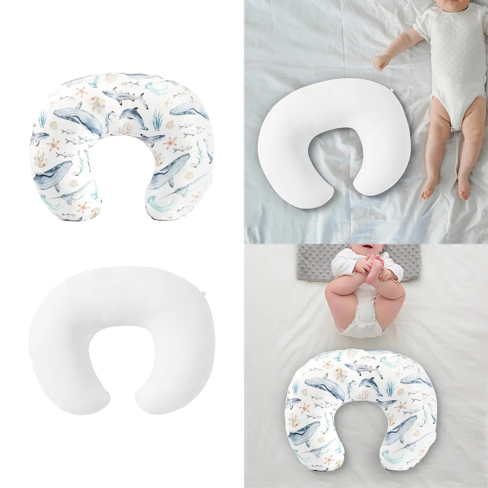 Baby Breastfeeding Nursing Pillow Ergonomic for Boys and Girls Feeding Cushion Multifunctional Comfort Infant Support Pillow