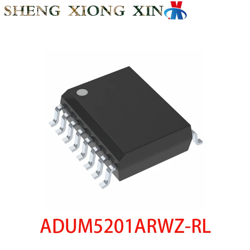 5pcs/lot 100% NEW ADUM5201ARWZ-RL 16-SOIC Digital Isolators ADUM5201 ARWZ Integrated Circuit