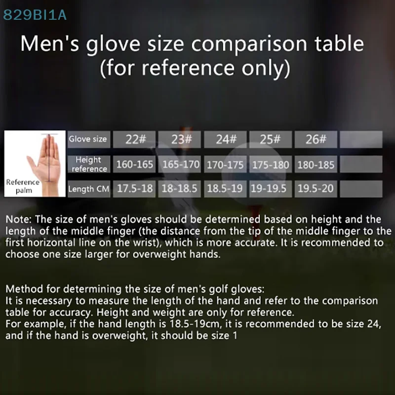 قفاز جولف لليد اليمنى اليسرى نانومتر قماش من الألياف الدقيقة قفاز جولف للرجال قابل للتنفس وقبضة ثابتة تدوم طويلاً فائقة النعومة وخفيفة الوزن