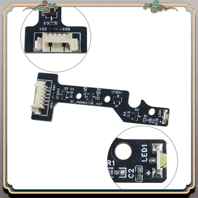 Durable For Bambu AMS AMS Feed Board 3D Printer Parts AMS Inlet Board For Bambu For Bambu Lab AMS Inlet Board