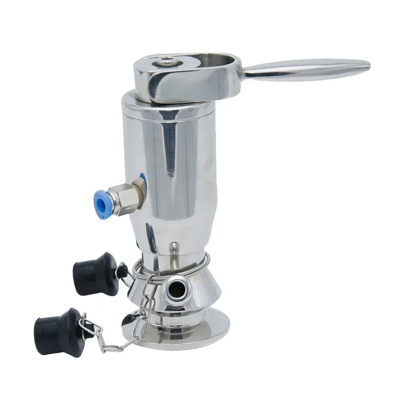 Hot Selling Quality  W9 SS316L High Quality Stainless Steel Sanitary SGQK Clamp Manual Pneumatic Slerile Sampling Valve