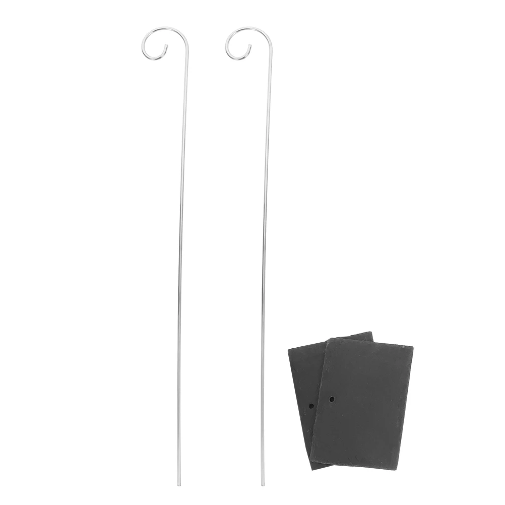 

2pcs Plant Labels Durable Waterproof Garden Markers Signs Stakes Suitable Flowers Fruit Trees Outdoor Gardening Plant Tags