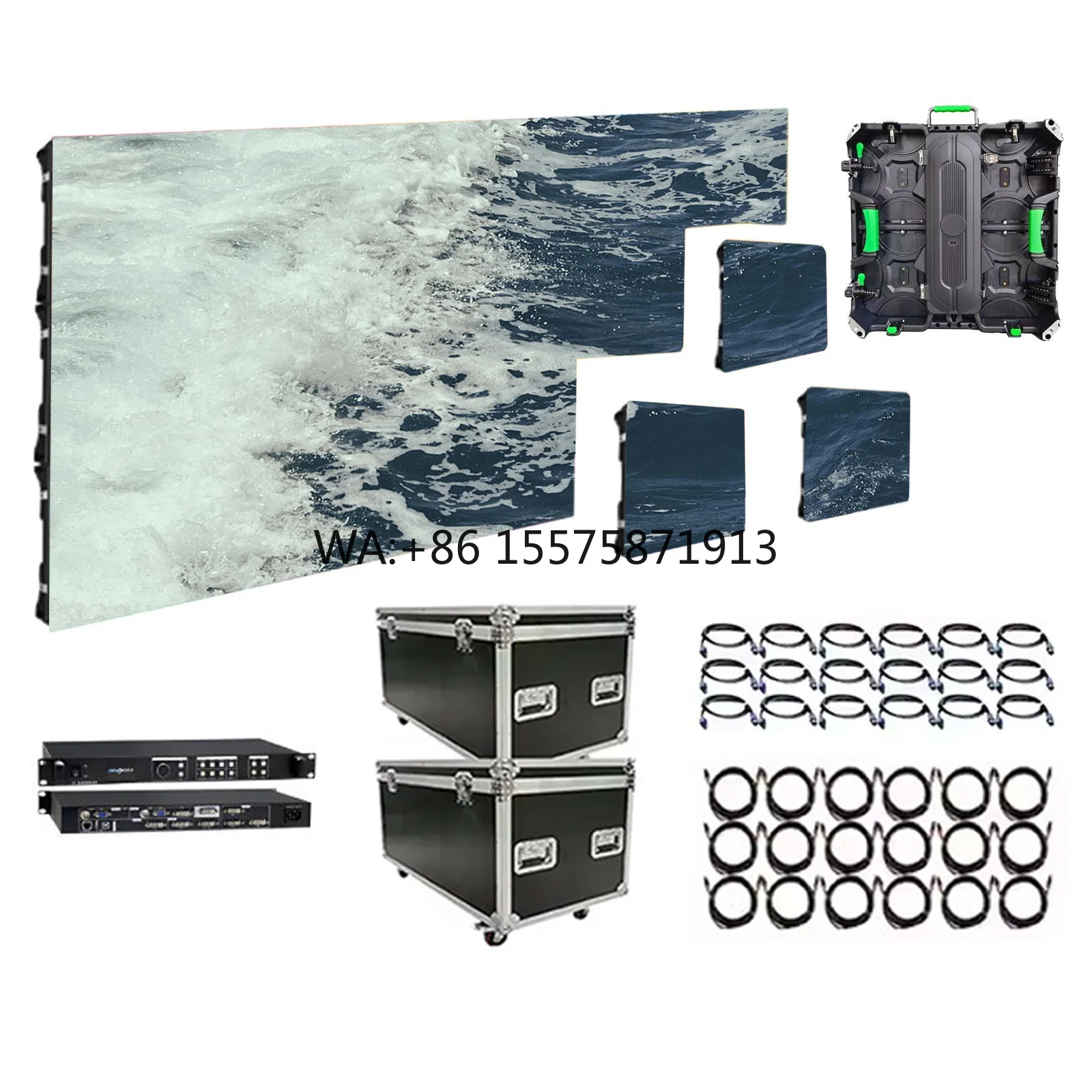 Customizable Advertising Rental Full Color Outdoor Led Display High Resolution Led Church Screen Backstage Backdrop Rental Displ