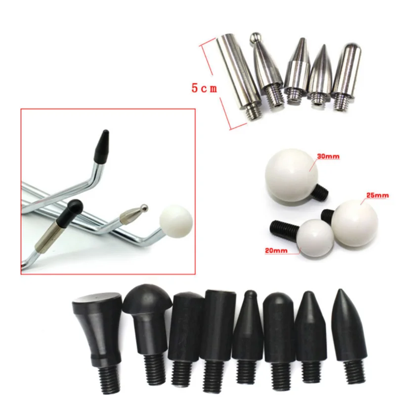 Car Fender Damage Repair Tools Flat Bar Tools Kit Car Dent Removal Kit Auto Fender Smooth Repair Car Dent Repair Kit