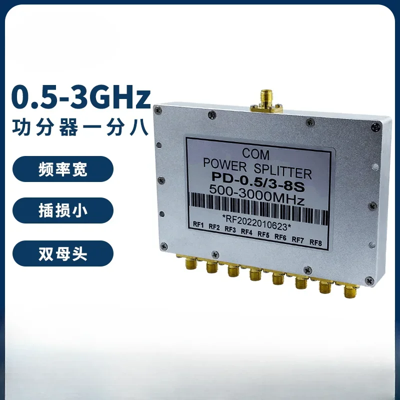 Делитель мощности микросхемы Делитель мощности 2,4G Sma500-3000 МГц Делитель мощности Wi-Fi