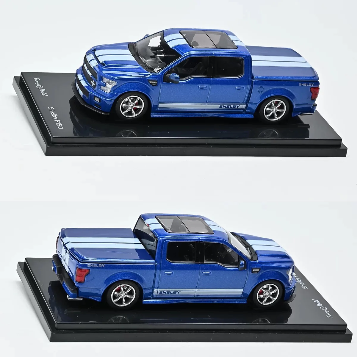 

FunnyModel 1/64 F150 Metallic Blue Alloy Car Model