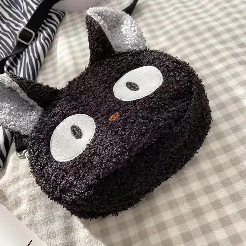 Japanese Style Kawaii Bag Women Cartoon Plush Shoulder Bag For Women Crossbody Bag Small Phone&Purse Bag