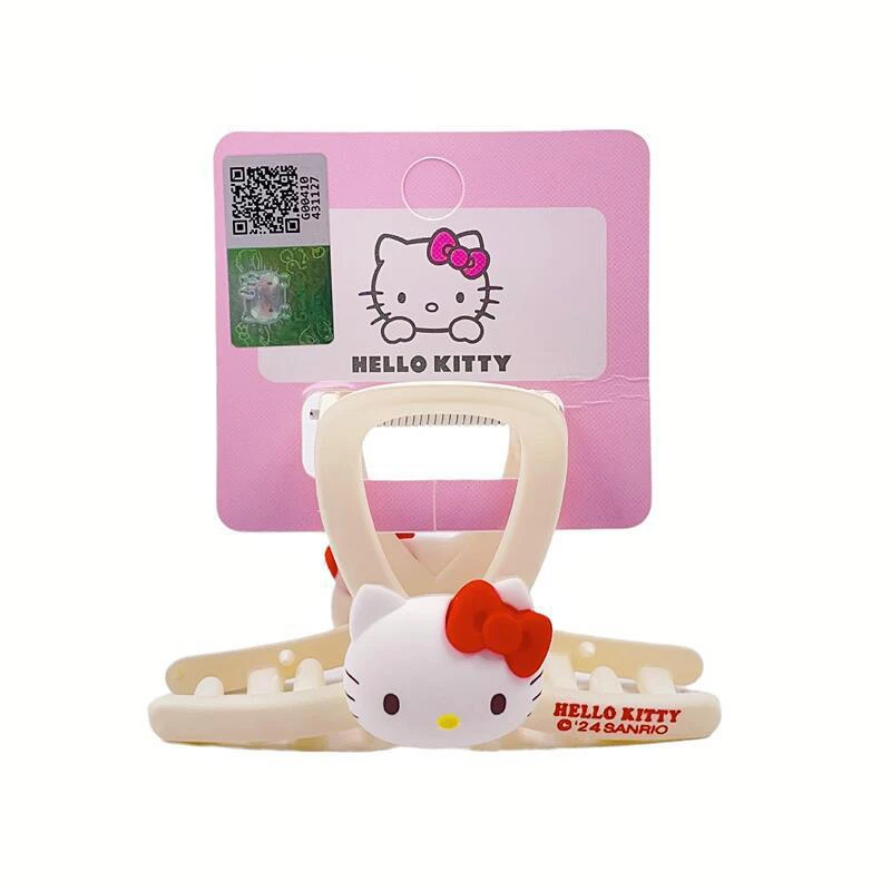 

New Genuine Sanrio Kawaii Hello Kitty Anime Hair Claw Clip Cute Sweet My Melody Cinnamoroll Headwear Cartoon Lovely Gifts Girls