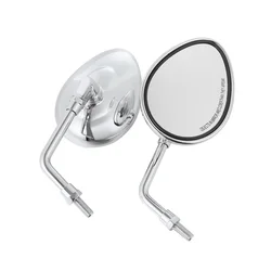 10mm Rear View Side Mirror For Indian Scout Bobber Twenty 2023 Roadmaster Limited 2022 Chief Dark Horse 2017 Springfield 2019