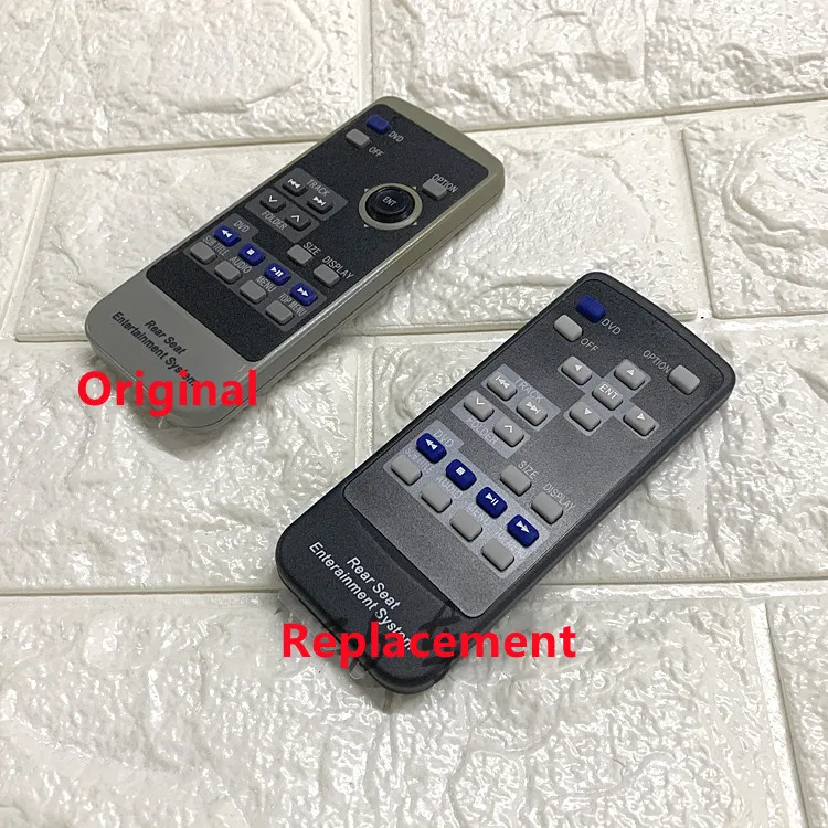 

For Toyota Privia ACR50 Alpha Prado LC120 Rear Entertainment Ceiling DVD Remote Control