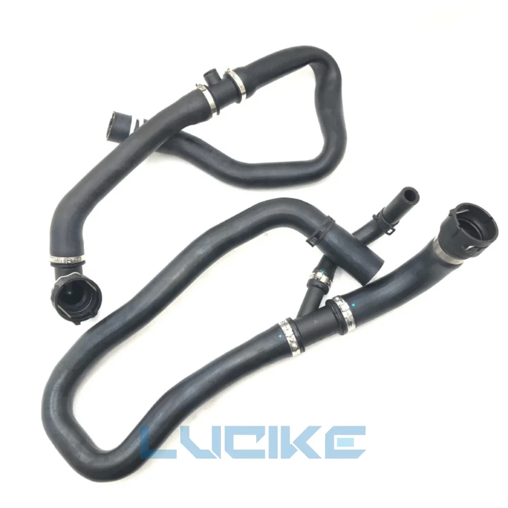 2.0 TOP BOTTOM RADIATOR HOSE FOR LAND ROVER LR2 EVOQUE DISCOVERY SPORT COOLANT WATER PIPE UPPER LR032347 LR094509 LOWER LR024236