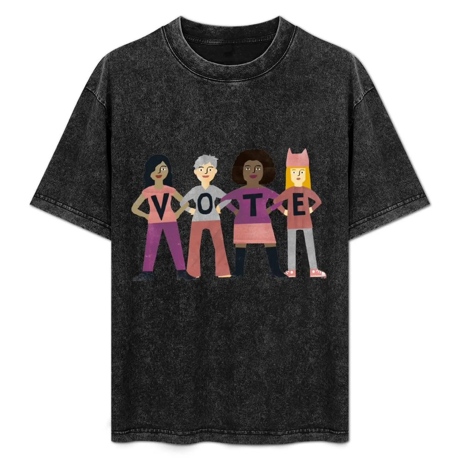 Women Unite and VOTE! T-Shirt Novelty Graphic Tee Shirt