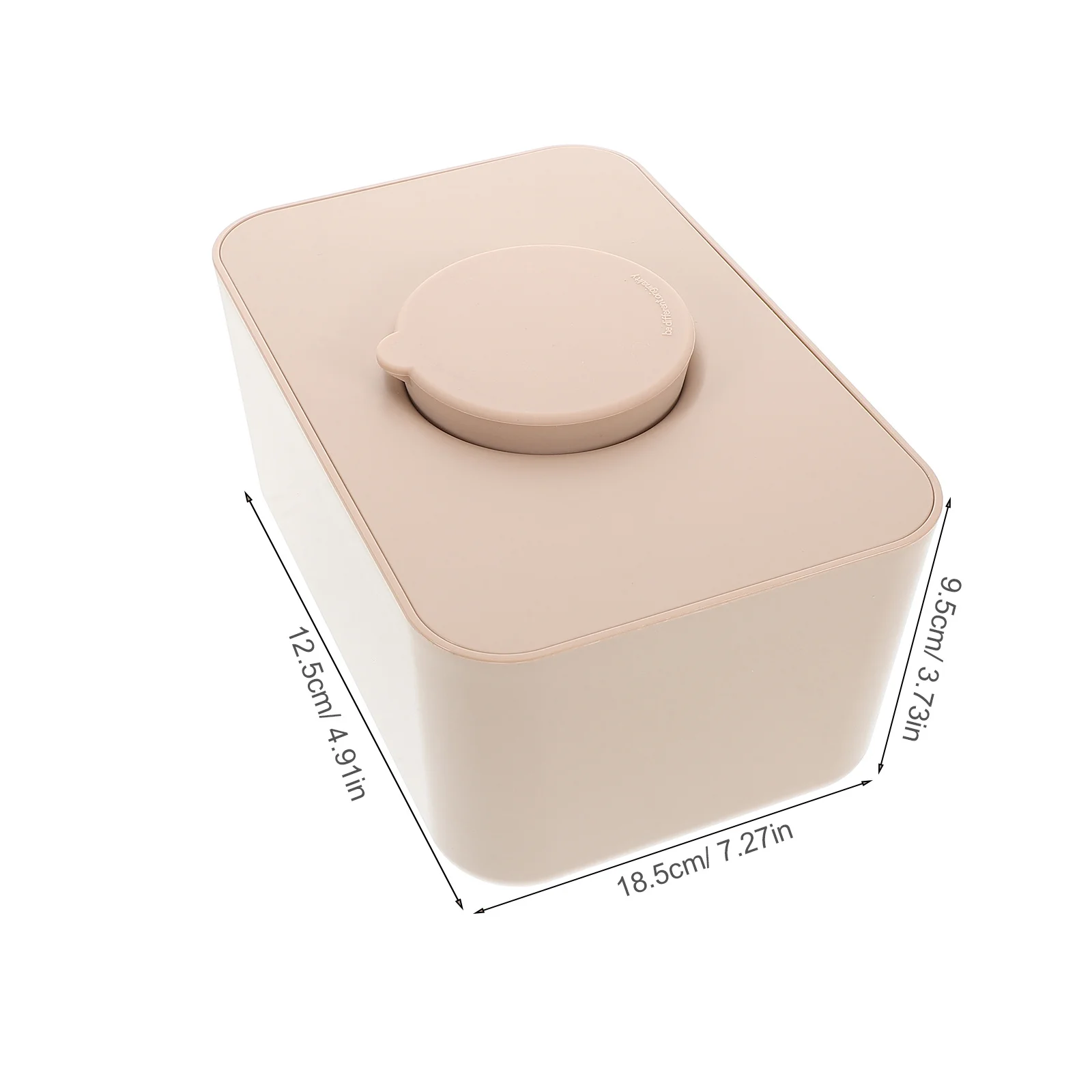 

Wet Tissue Box Large Capacity Seal Design Silicone Lid For Home Car Bathroom Kitchen Use Multifunction Storage Organizer