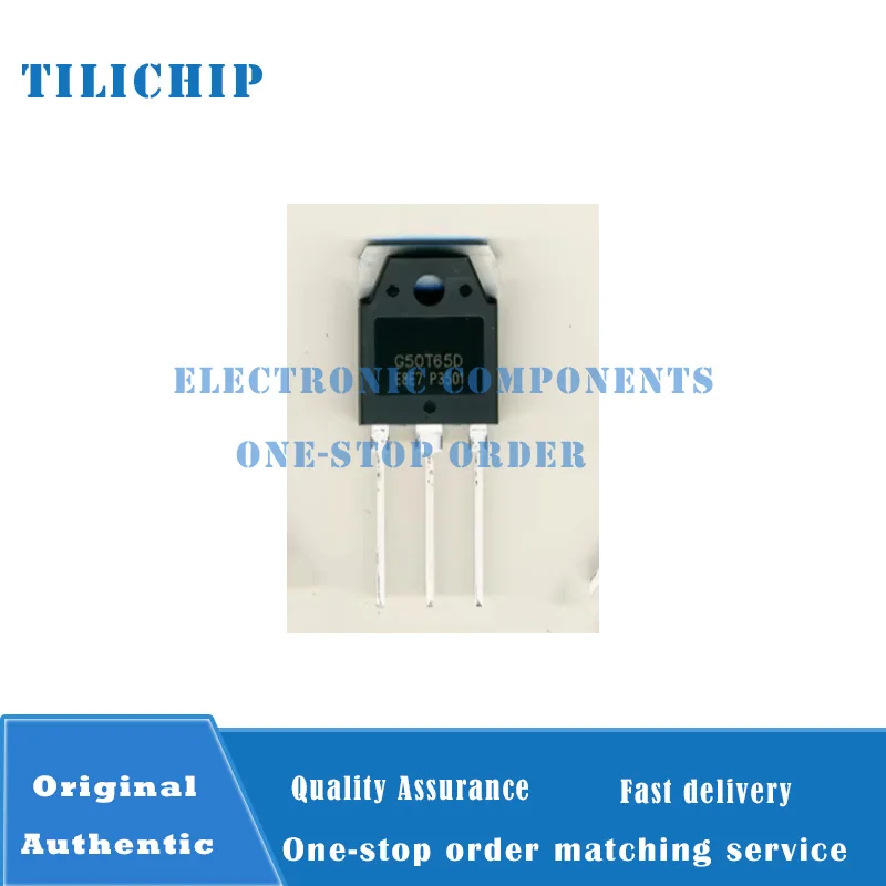 10Pcs New Original DHG50T65D G50T65D TO-3P 50A 650V IGBT Power Tube