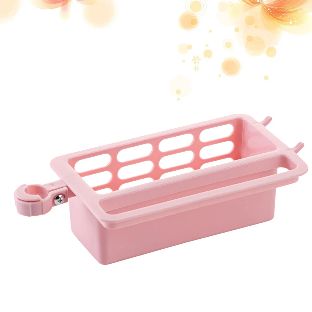 

Drain Rack For Sink Storage Holder Multi-Function Faucet Clip Double Layer Reinforced Pp Material Rotating Hook Design