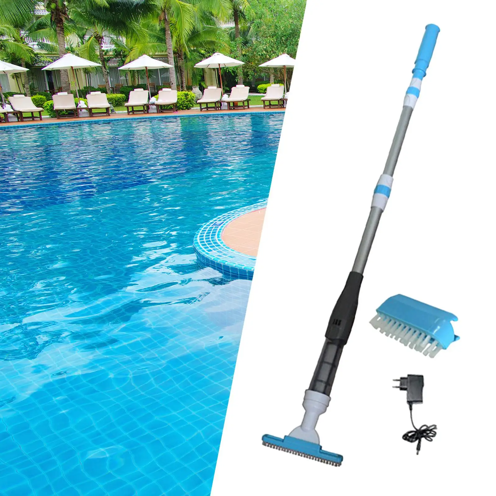 

Swimming Pool Vacuum Efficient Swimming Pool Cleaning Tool for above Ground Pool SPA Water Fountains in Ground Pool Ponds