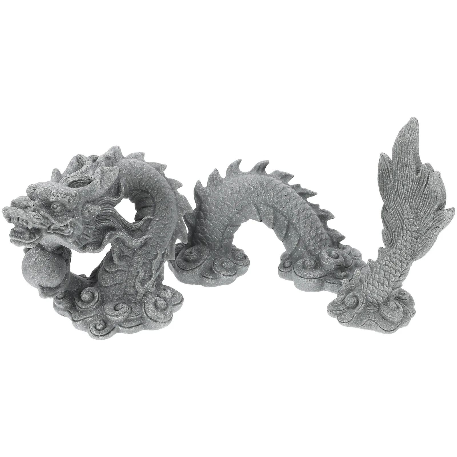 Fish Tank Decorations Tea Pet Dragon Statue Resin Craft Decorative Figurine Ornaments Chinese