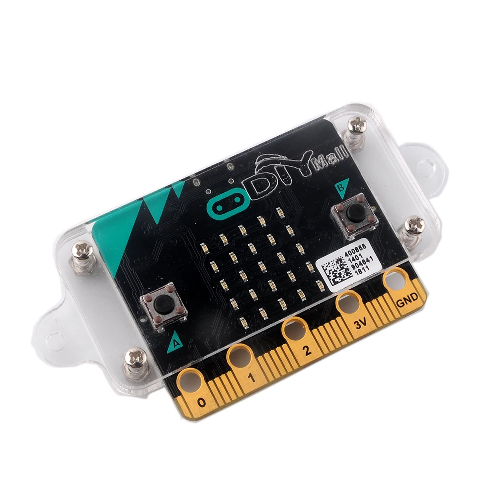 Microbit Acrylic Case Transpaerent Protective Shell for BBC Micro:bit Mainboard kids Children Education Learning Teaching