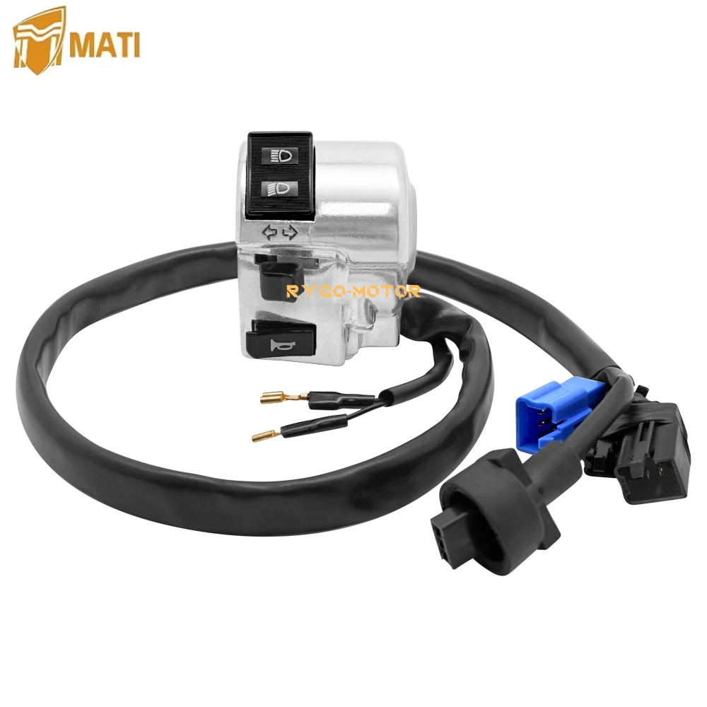 

MATI Left Control Switch Turn Signal Horn Headlight for Honda Shadow Aero 750 VT750C/VT750CA 2008-2023 35200-MEG-A41