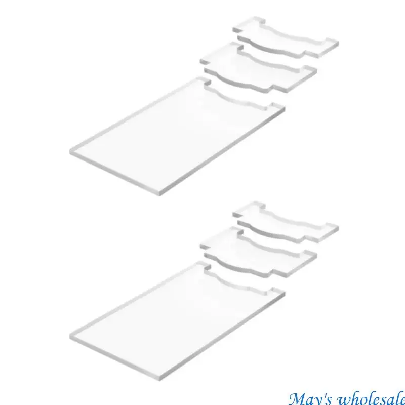 High Strength Reusable Wall Spacers Acrylic Gaps Filler Couch Wall Stopper For Household Fixtures 448A