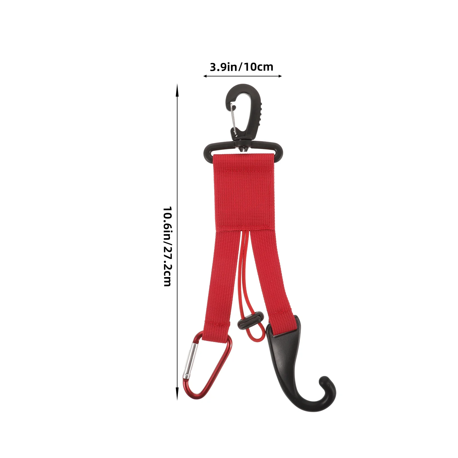 مشبك قفاز بيسبول متين، شماعة تروس متعددة الوظائف، مشابك خطافية عالية القوة، محمولة خفيفة الوزن للخفافيش
