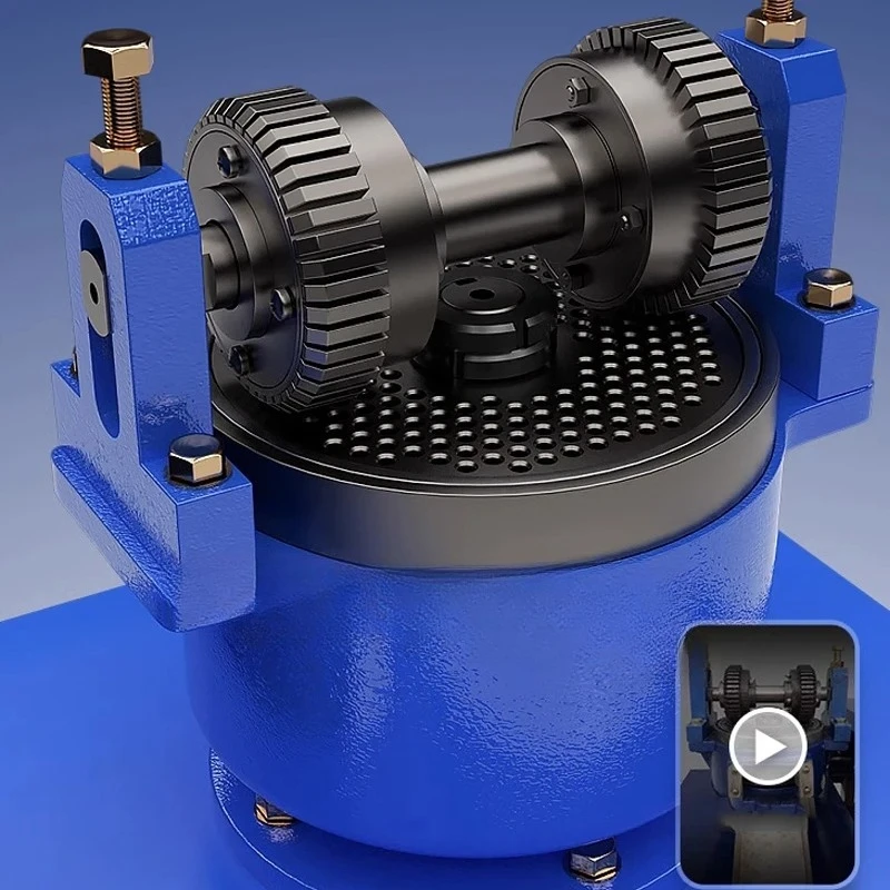 نوع 260 حزام محرك تغذية بيليه آلة تربية معدات تحبيب الأعلاف المزرعة الرطب الجاف الاستخدام المزدوج 15KW الحيوان الغذاء بيليه #3