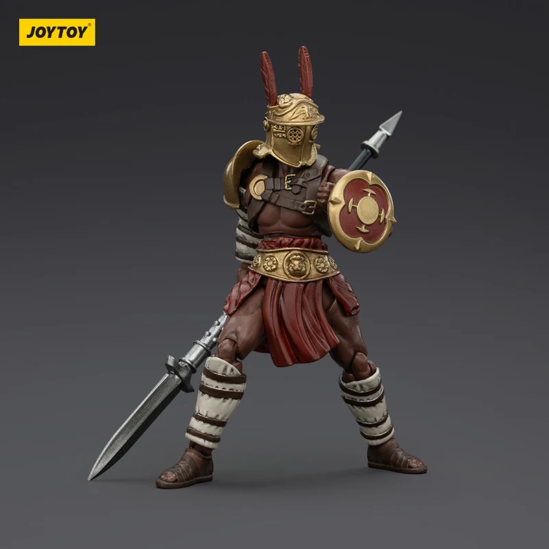 JOYTOY Strife Actiefiguren 1/18 Schaal 10.6 cm Romeinse Gladiator Gelede Militaire Modellen Pop Klassieke Collectie Speelgoed Ornament