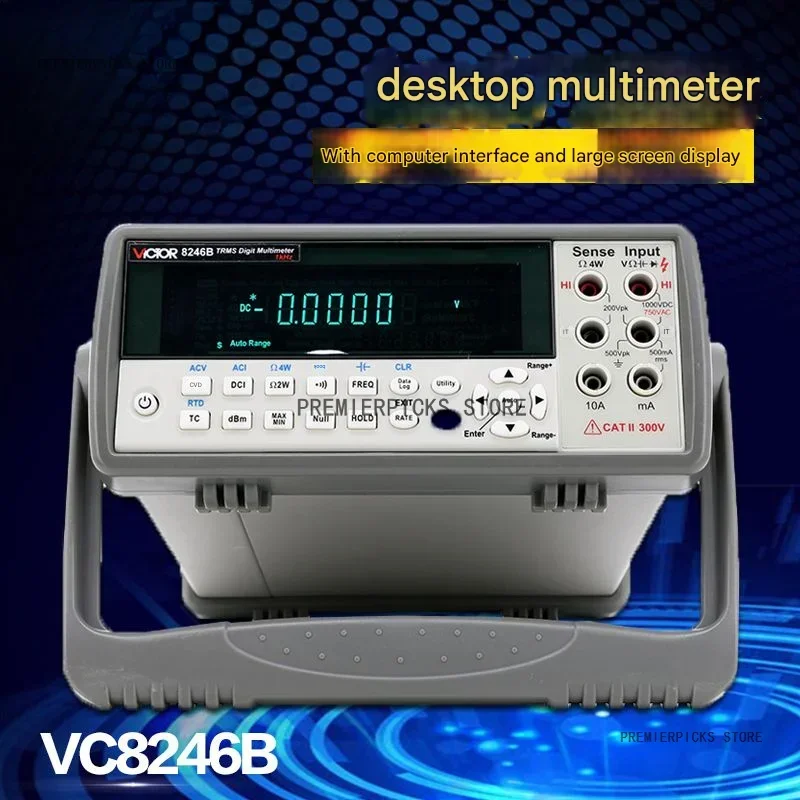 VC8246B Digital Multimeter Multi-purpose Meter Desktop Automatic Range