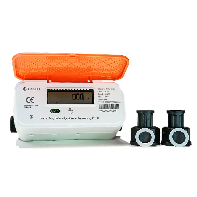 Smart Water Meter Dn15-50 Ip68 Wireless Digital Ultrasonic Water Meter M-bus R160-400 Lora Iot Water Meter Manufacturer