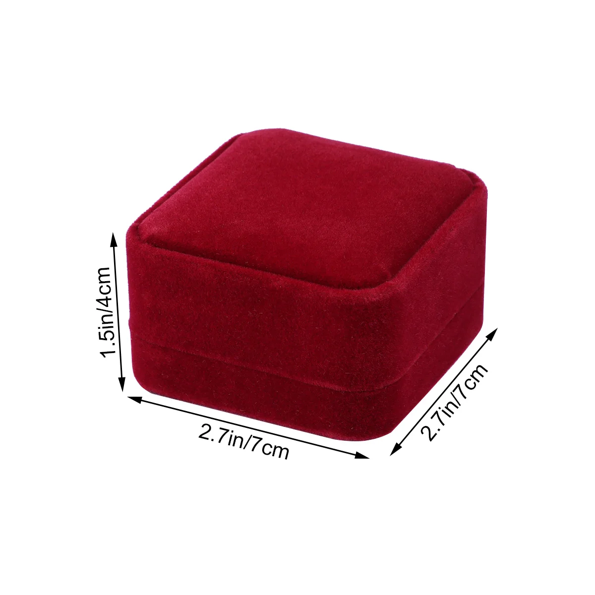 

Fleece Necklace Box Royal Blue Storage Organizer Flocking Cloth Gift Bracelet Watch Jewelry Accessories Display Case