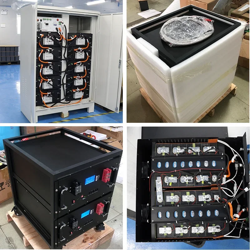 48V100Ah rack-mounted home energy storage battery manufacturer customized 10kwh base station lithium iron phosphate