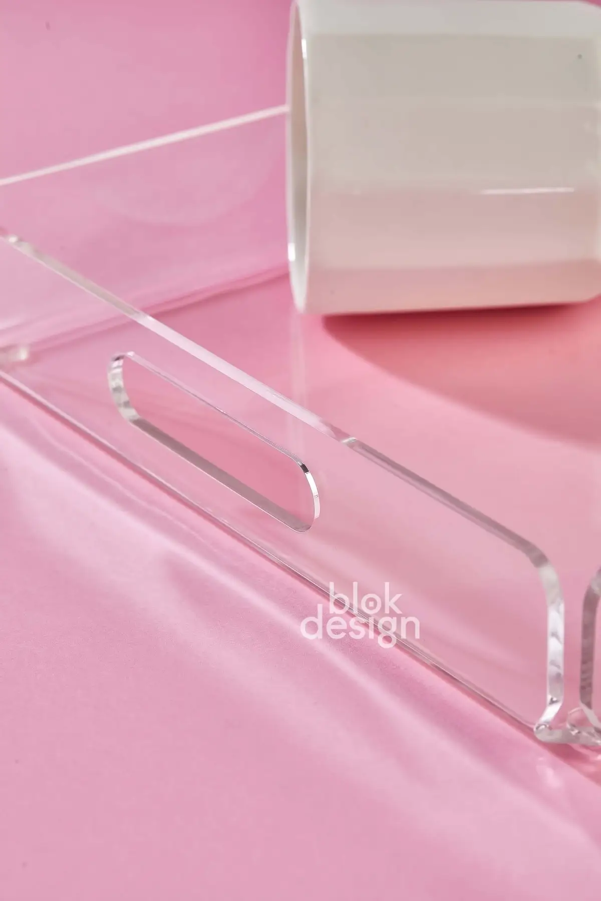 

2022x4mm transparent plexi serving tray 35x25x4 Cm luxury tray Tea tray Tea tray