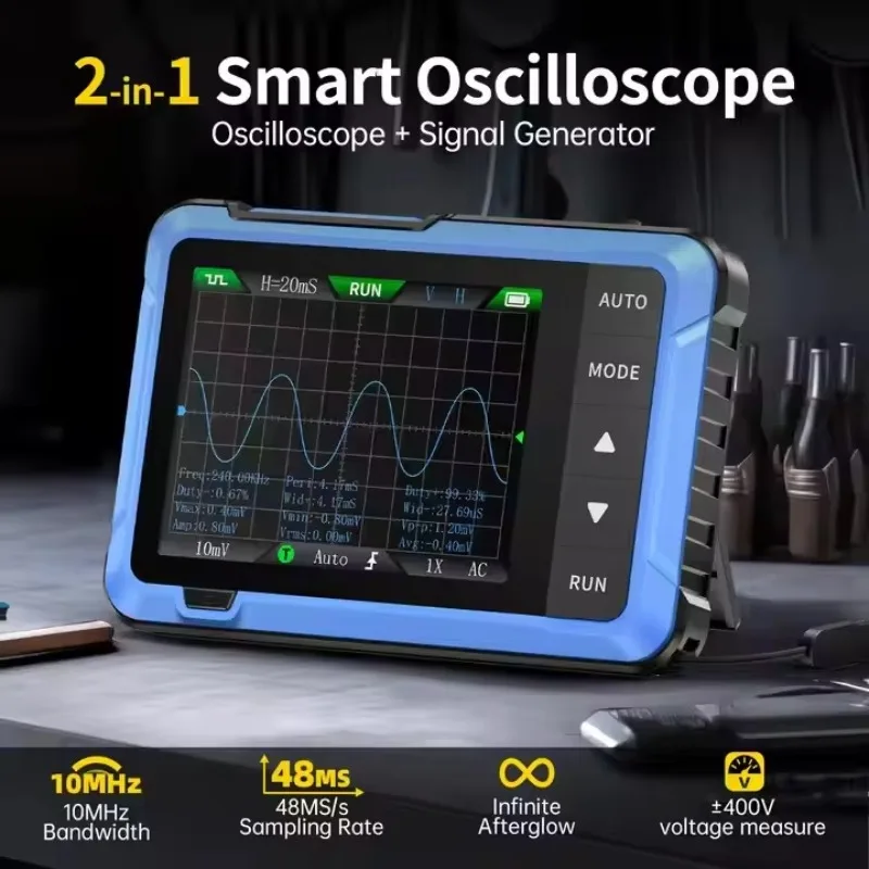 Digital oscilloscopes with signal generators for laboratory and educational applications