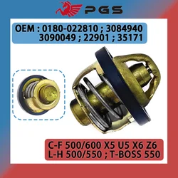 Thermostat Fit For CFmoto 500 CF188 600 625 0180-022810 Linhai 500 22901 35171 1BE-12411-00 CF196 Goes 520 625i M550L T-BOSS 550