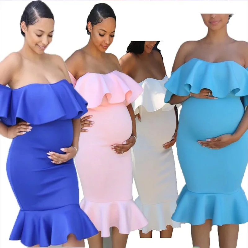 Maternity Dresses For Photo Shoot Maternity Gown Pregnant Clothes Pregnancy Dress Photography Props Clothes Maternity Skirt