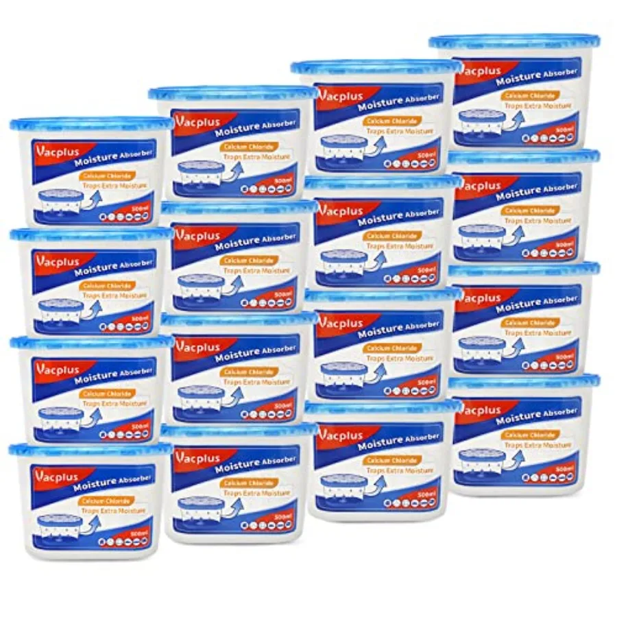 

Поглотители влаги 10,5 унций. Коробки для поглощения влаги, которые притягивают избыточную влагу из ваших ванной комнаты, кладовой, кухни. Осушитель воздуха для дома.