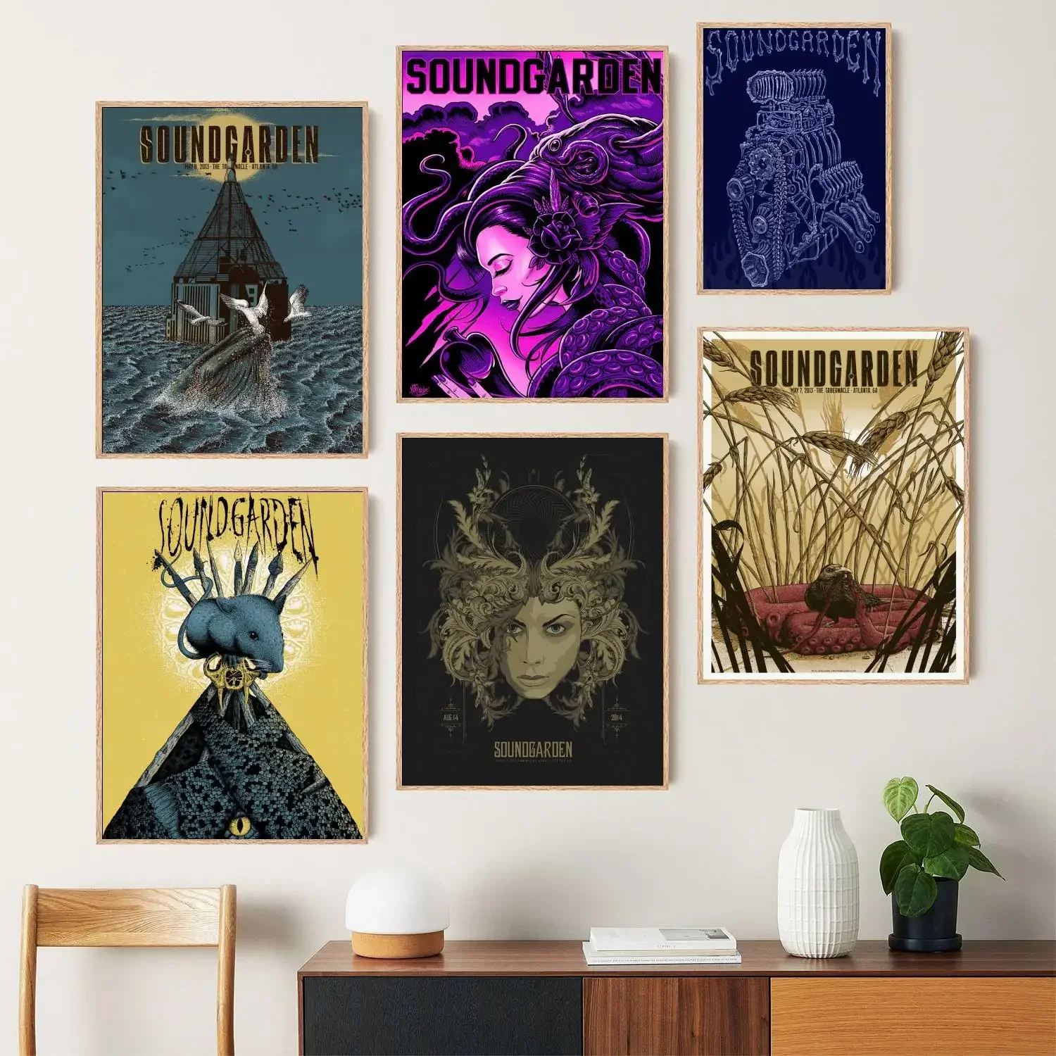 soundgarden Canvas Art Poster and Wall Art, Picture Print, Modern Family Bedroom Decor