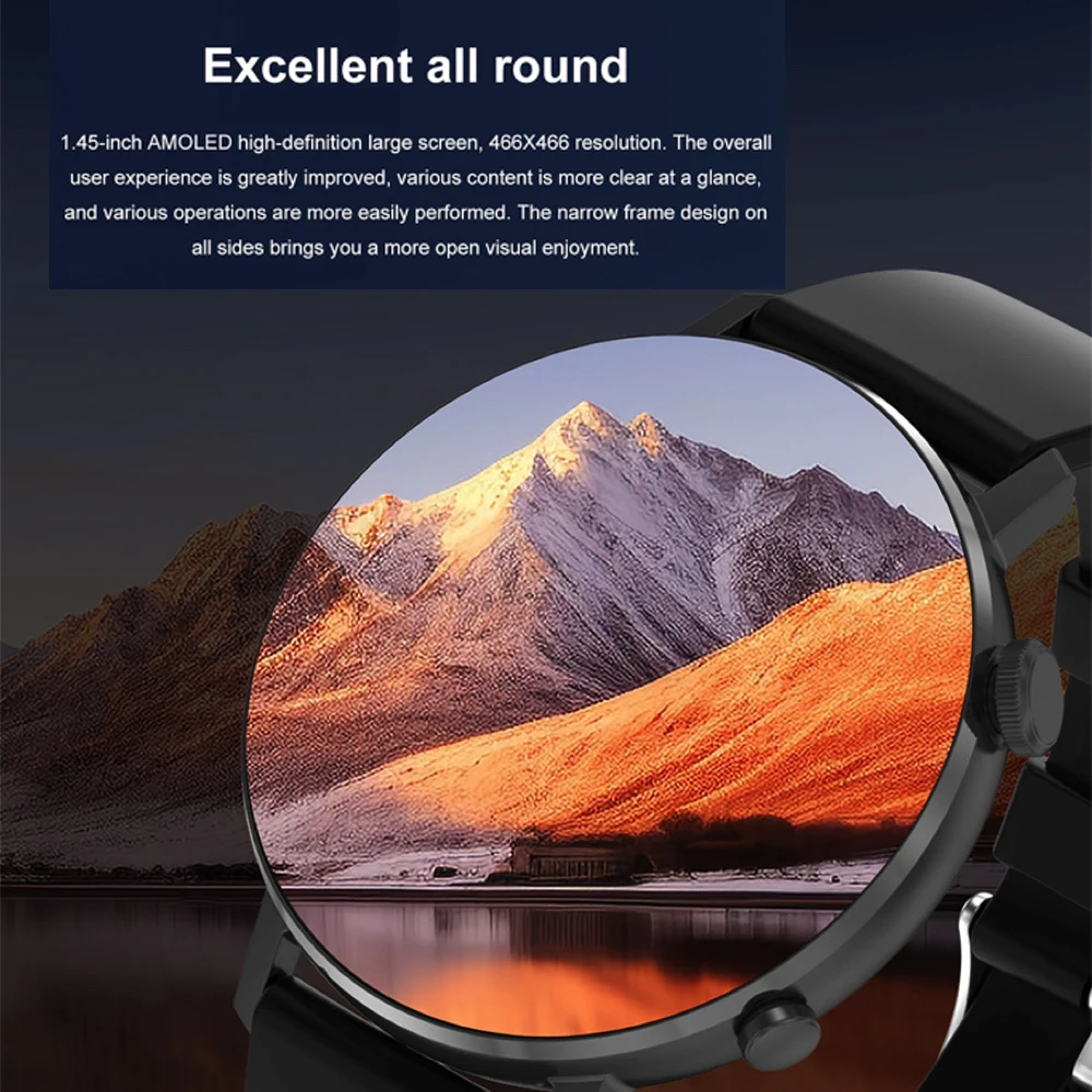 패션 AMOLED 스크린 블루투스 통화 스마트워치 GP - Smartwatch Watches For Women With Gps 리뷰 및 가격