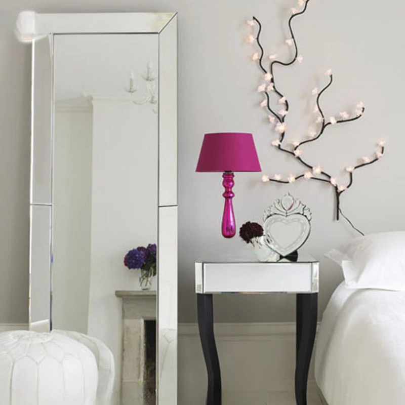 Floor Mounted Mirror, Decorative  , Porch Mirror, Full Body , Dressing  , Clothing Store Mirror
