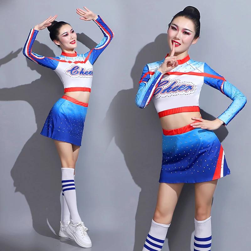 

Костюм для современного квадратного танца и гимнастики для взрослых женщин: юбка и топ для выступлений