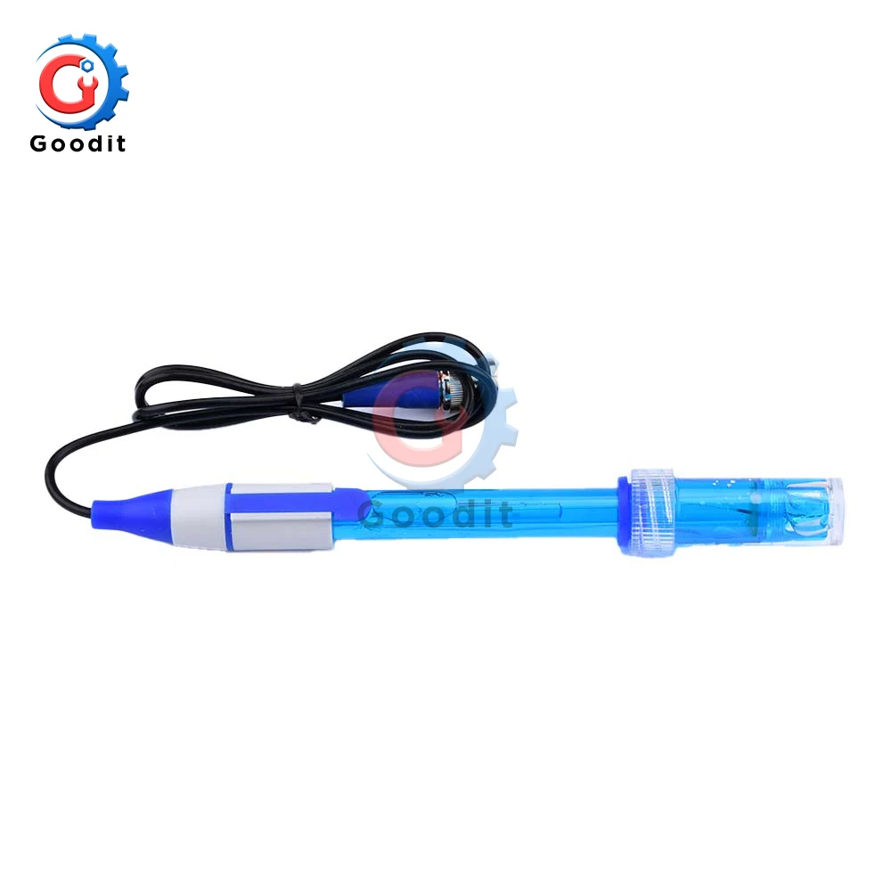 High Quality PH Electrode Probe BNC Connector for Aquarium PH Controller Meter Sensor Refillable PH Electrode Probe PH Tester