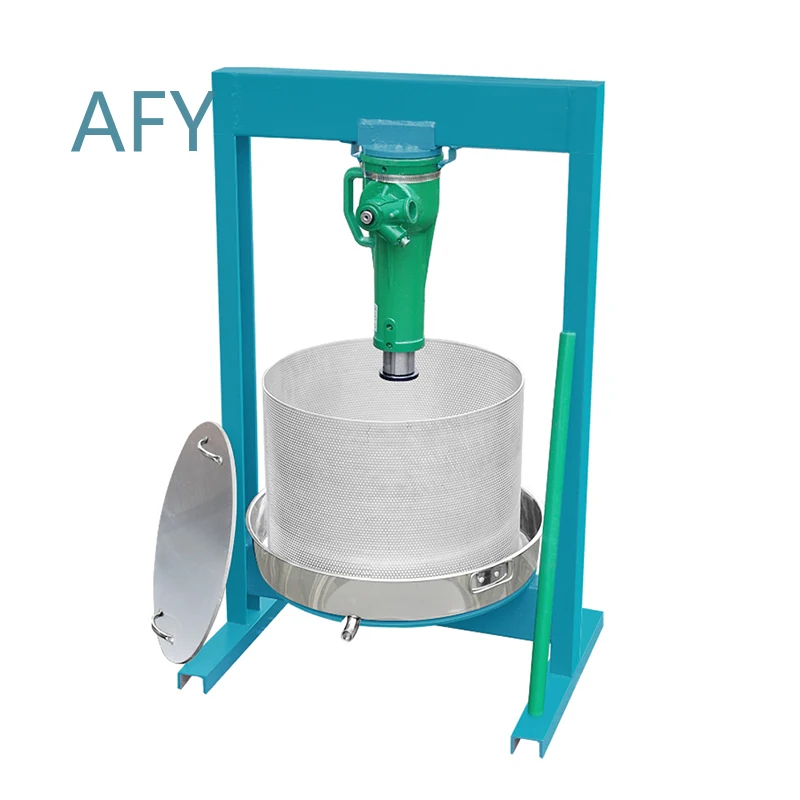 10L Manual Stainless Steel Press Juicer for Commercial Use Vegetable Fruit Honey Squeeze Water Extractor Batch Processing