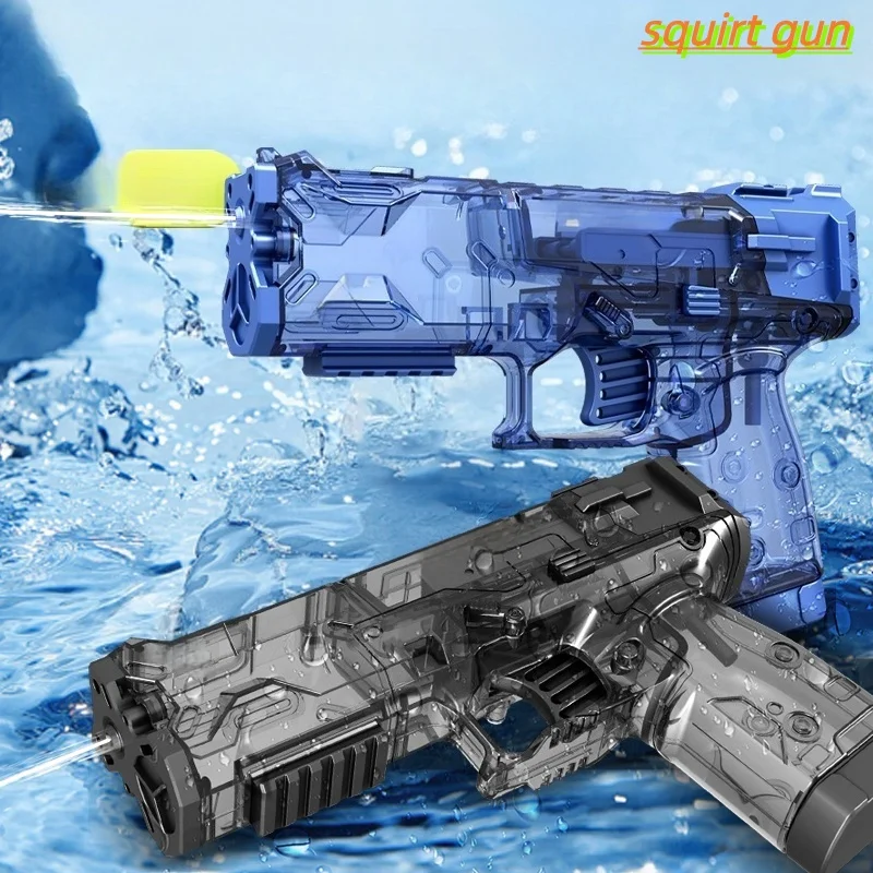 Summer Must-Have Desert Eagle Water Gun | Ice Blast Continuous Shooting Toy for Pool & Outdoor Battle