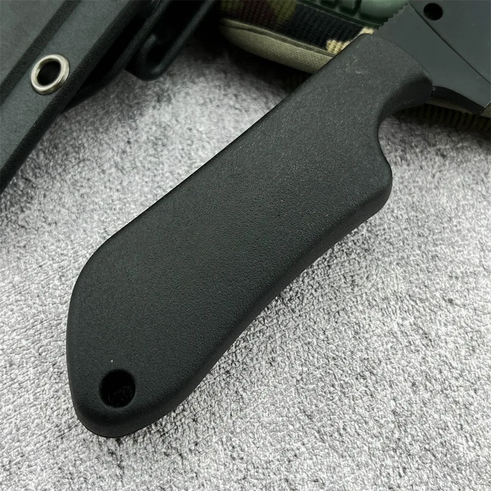 جديد BK20 سكين مستقيم 7Cr13Mov شفرة الظهر مريحة سكين حاد جيب فتح صندوق سكين صيد سكينة فاكهة #3