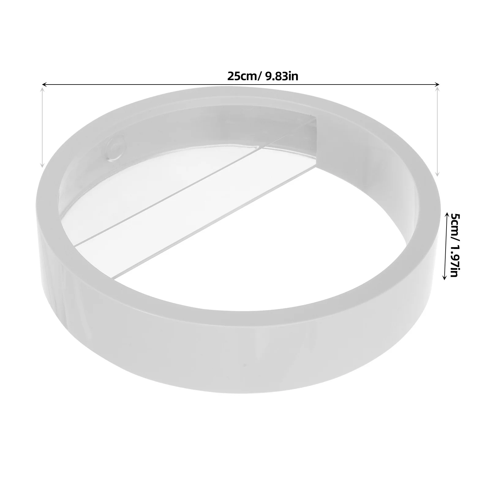 Wandpflanzer für den Innenbereich, Wandmontage, Hydrokultur-Pflanzgefäß, transparenter Topf für Sukkulenten und Wasserpflanzen, stilvolles Design