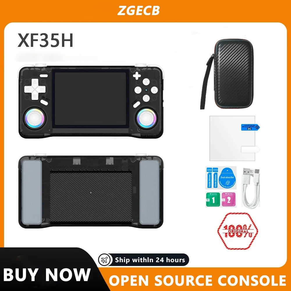 

Новая портативная игровая консоль XF35H с 3,5-дюймовым HD IPS-экраном и вибрацией WIFI для онлайн-игр с вибрацией
