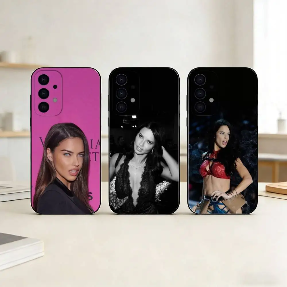 

catwalk glam Q-queen adriana Phone Case For Samsung S25,24,23,22,30,21,10,9,Ultra,Plus,Lite Soft Black Case
