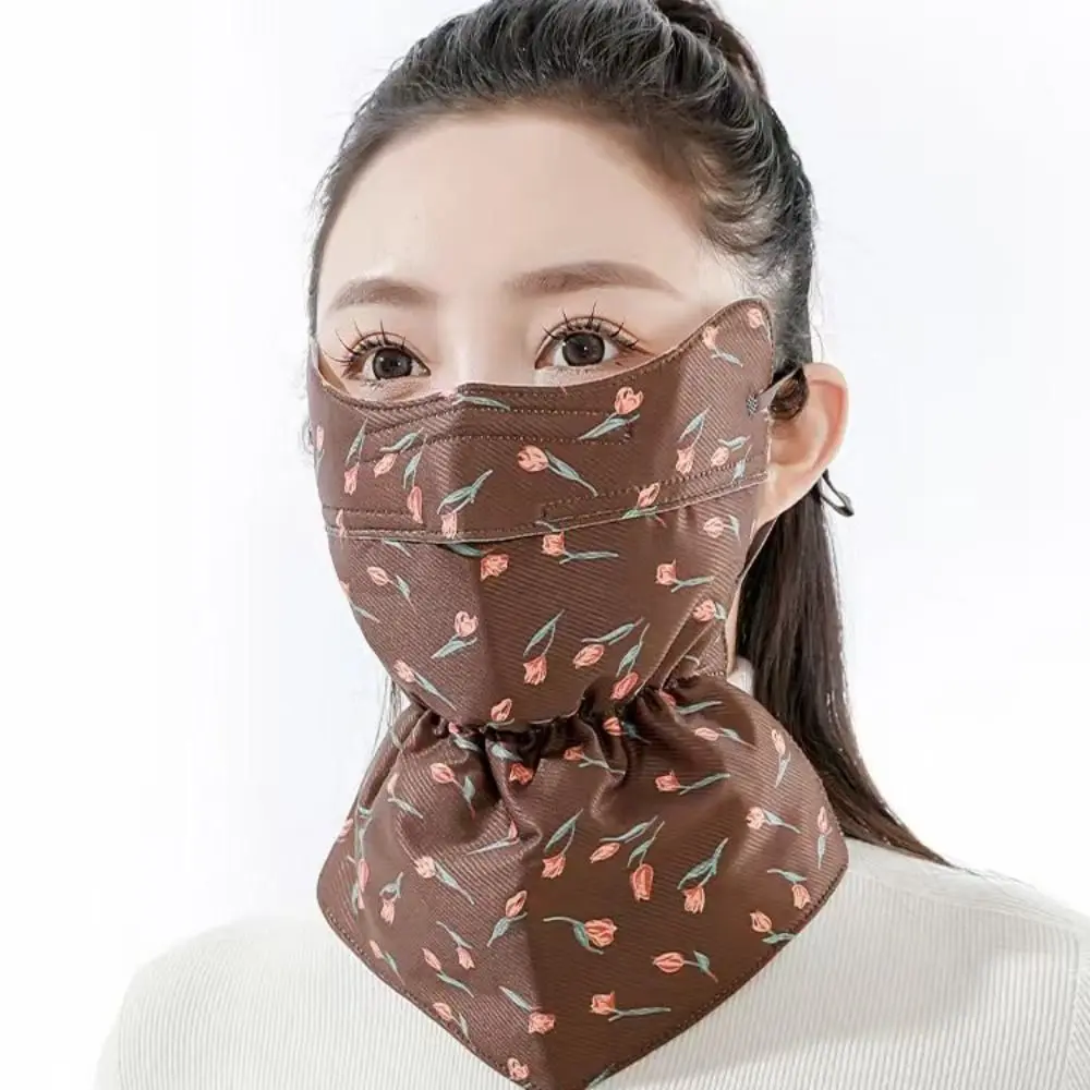 New Cotton Warm Mask Eye Protection Windproof Neck Collar Thickened Cold-proof Riding Headgear