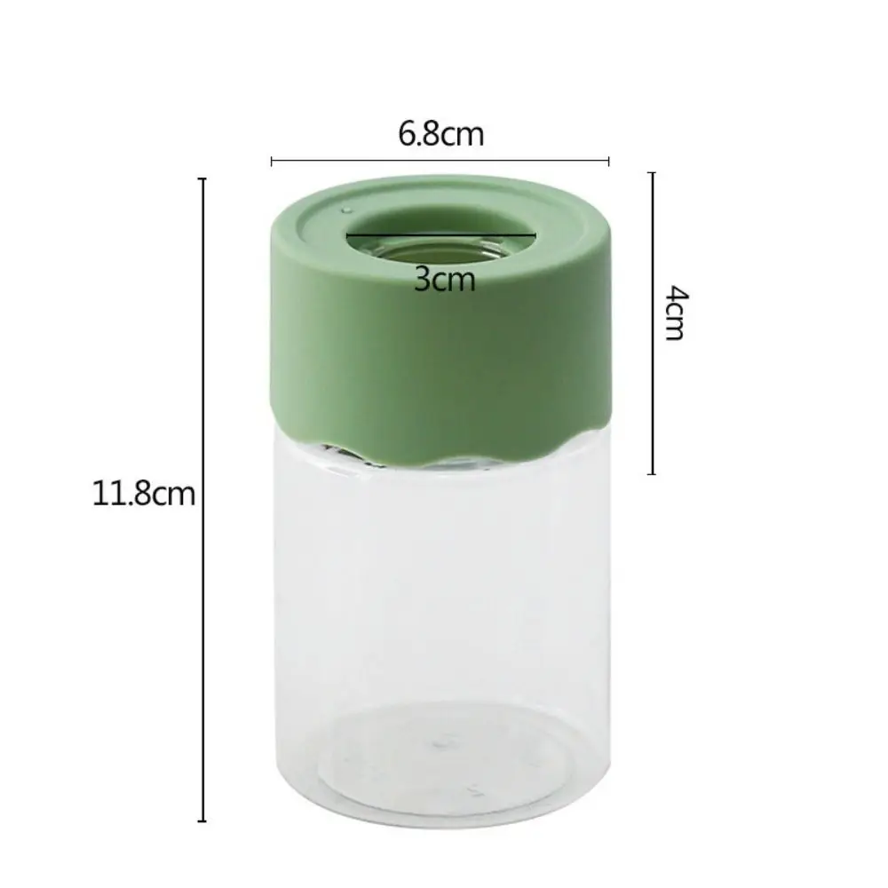 

New PP and PET Water Planting Pot Simple Transparent Plastic Vase Office Ornaments Round Shape Hydroponic Plant Vase