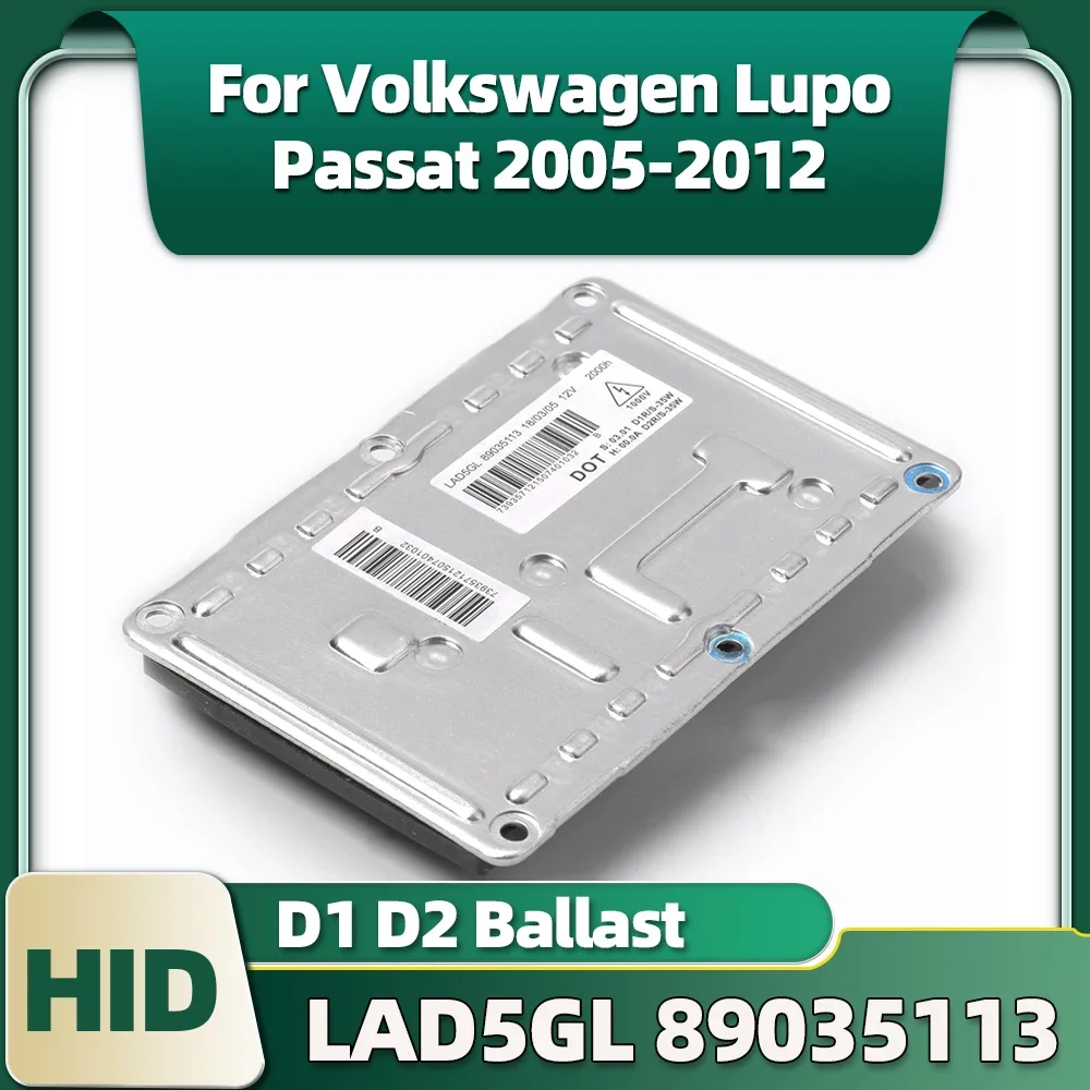 

4 Pins Hid Control 8E0907391A Unit Headlight 3D0907157 Module Xenon Ballast LAD5GL 89035113 For Volkswagen Lupo Passat 2005-2012